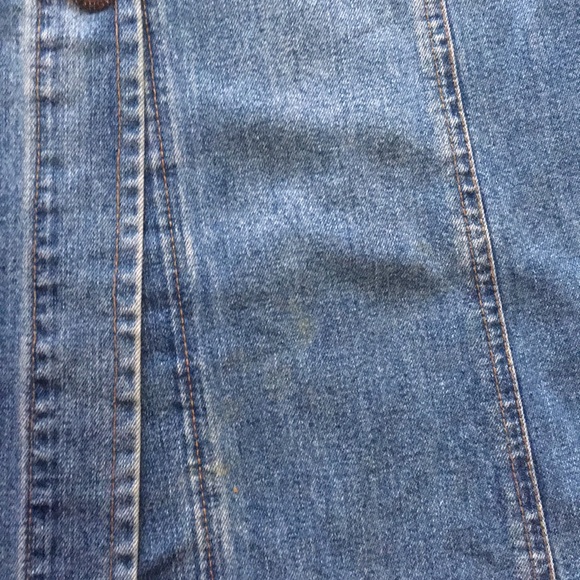 Vintage Y2K Denim Long Line Jacket or Dress - Picture 2 of 11
